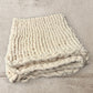 Hand Knit Chunky Blanket Kit