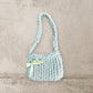 Finger Knit A Chunky Chenille Handbag